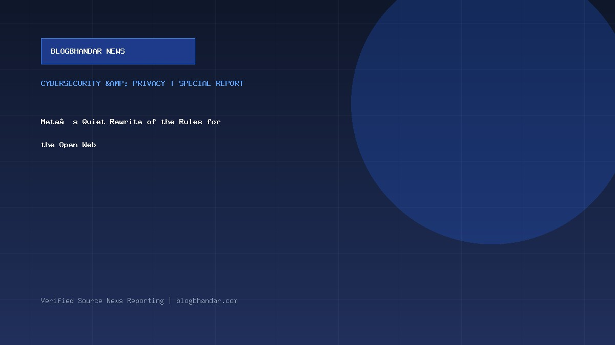 Meta’s Quiet Terms Update Sparks Major Web Scraping Concerns - Editorial photo report on Meta web scraping
